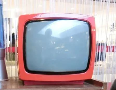 Accessoire authentique télé orange