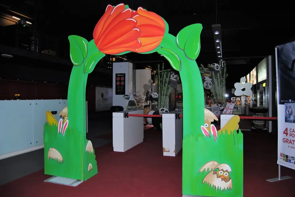 Arche entrée Fleur