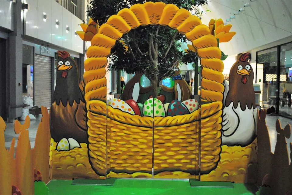 Arche entrée Poule