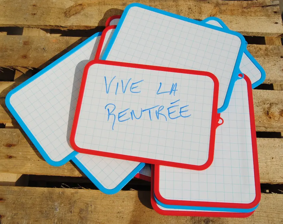 Ardoise plastique
