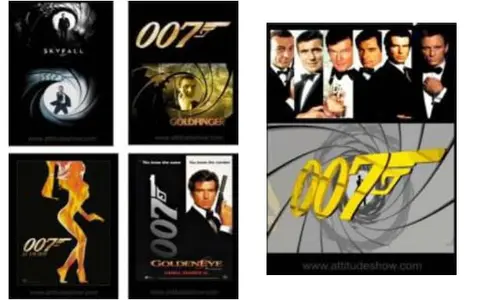 Bâche James Bond