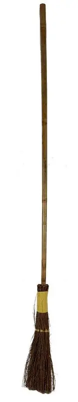 Balai de sorcière en bambou 120 cm