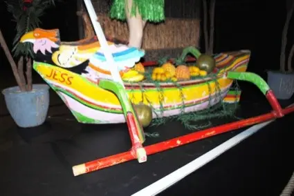 Barque de pêche Indonésie authentique