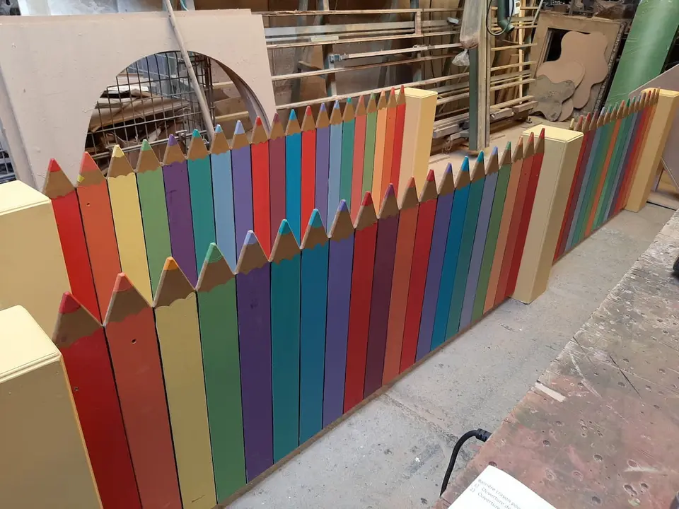 Barrières "crayons"
