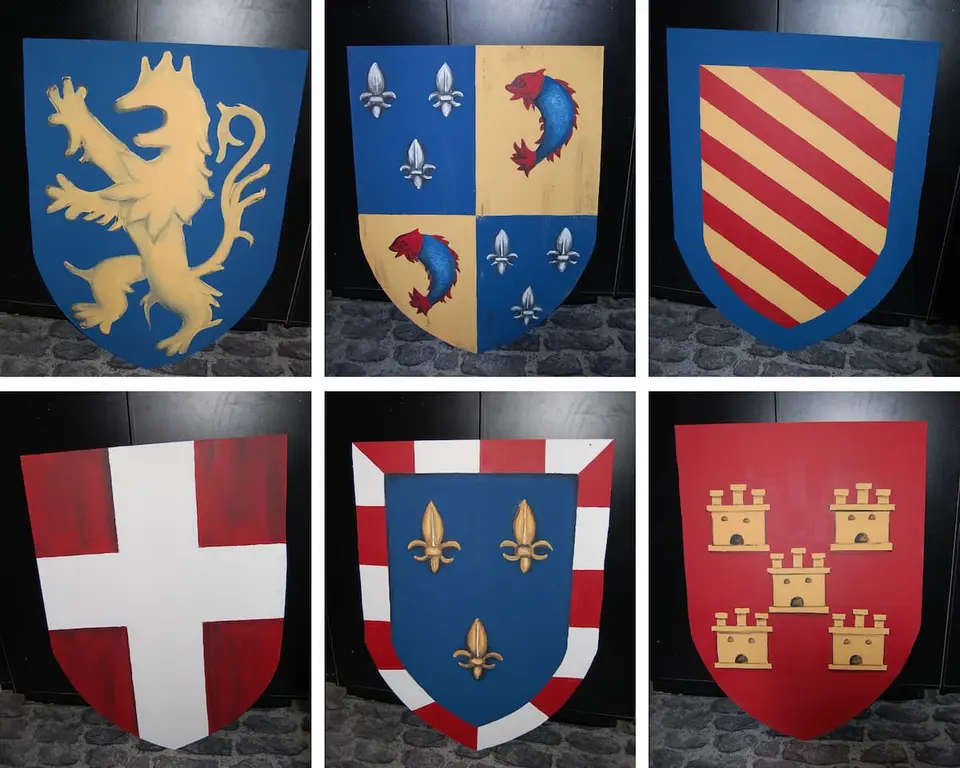 Blason en bois