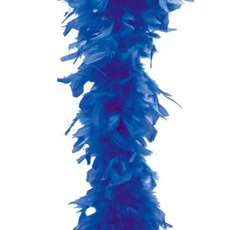 Boa à plumes bleu 50 g