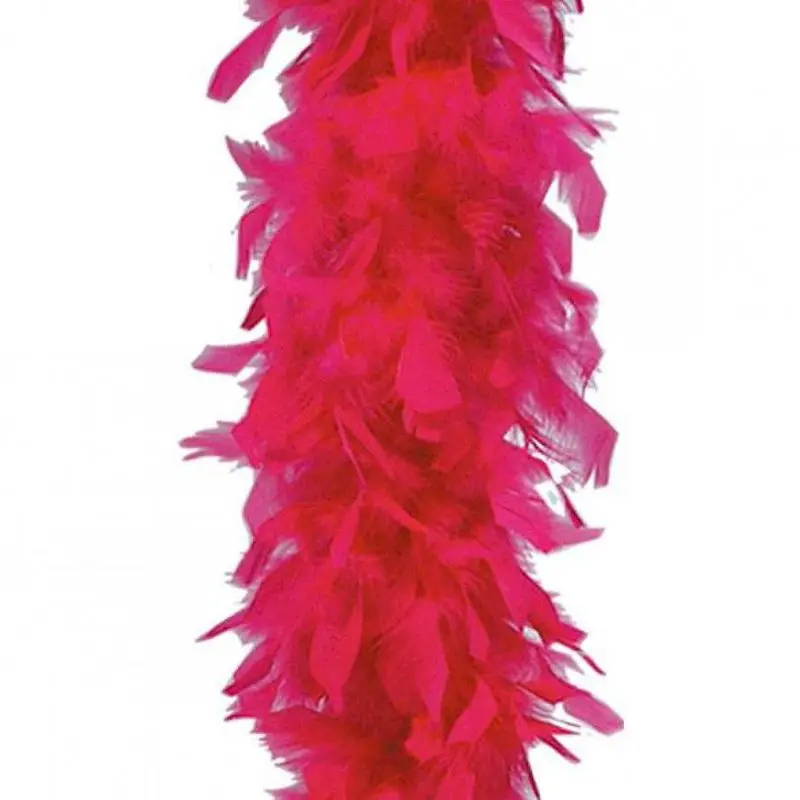 Boa à plumes fuchsia 50 g