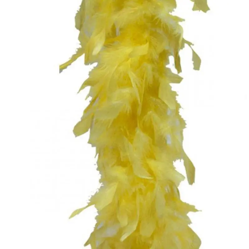 Boa à plumes jaune 50 g