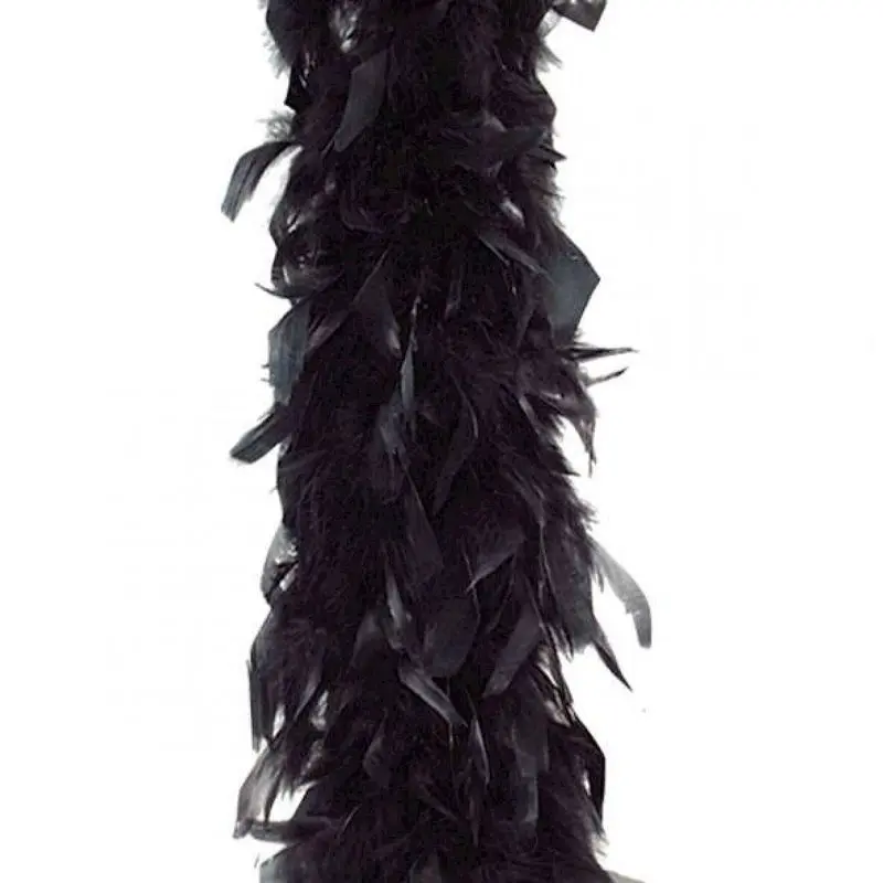 Boa à plumes noir 50 g