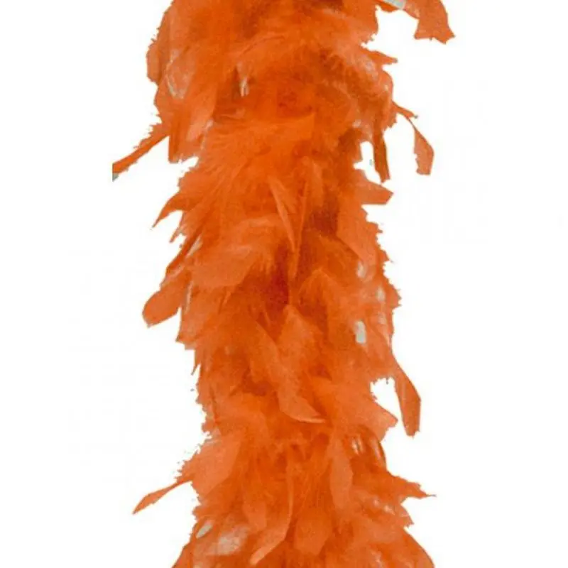 Boa à plumes orange 50 g