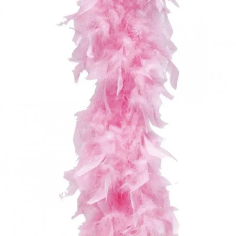 Boa à plumes rose 50 g
