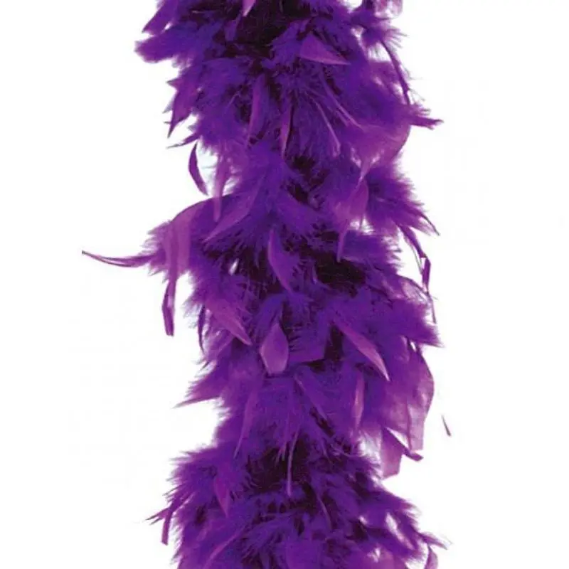 Boa à plumes violet 50 g