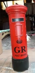Boite aux lettres 1m20 métal