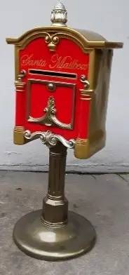 Boite aux lettres résine XL sur pied