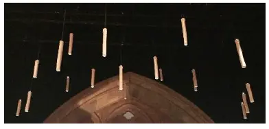 Bougie à suspendre (électrique)