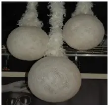 Boule de Noël géante blanche