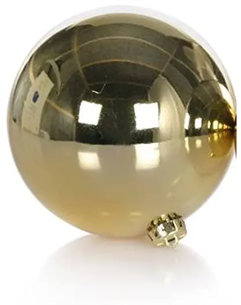 Boule de Noël géante or