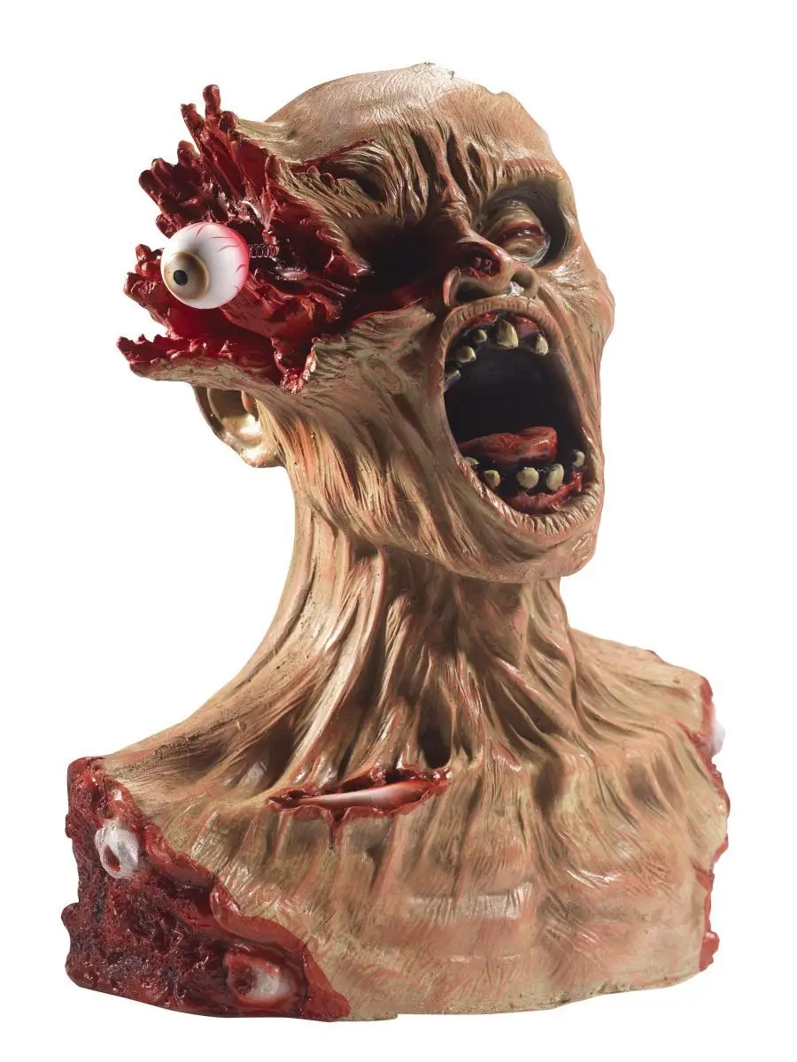 Buste zombie en latex