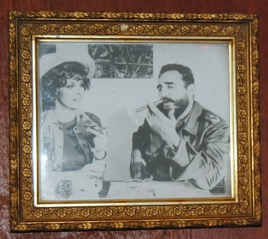 Cadre vintage Fidel Castro