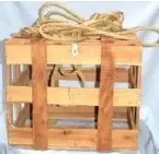 Caisse ajourée 50/50cm