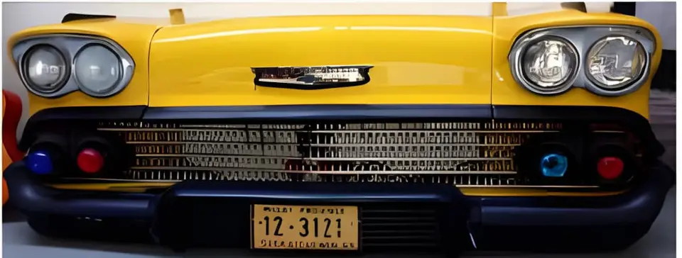 Calandre de voiture Cadillac