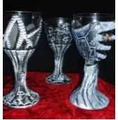 Calice Halloween gris