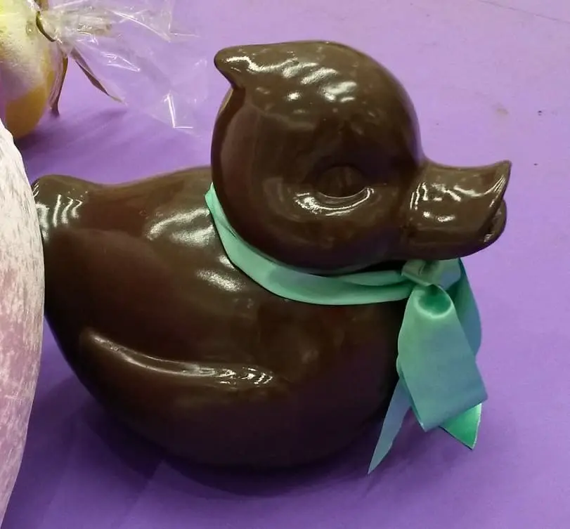 Canard 3D en chocolat