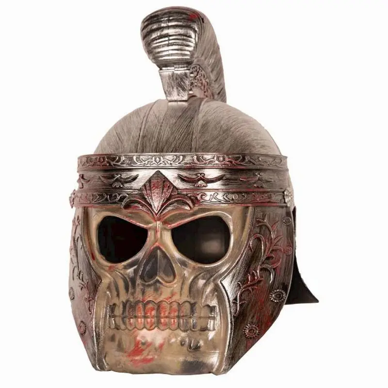 Casque romain tête de mort