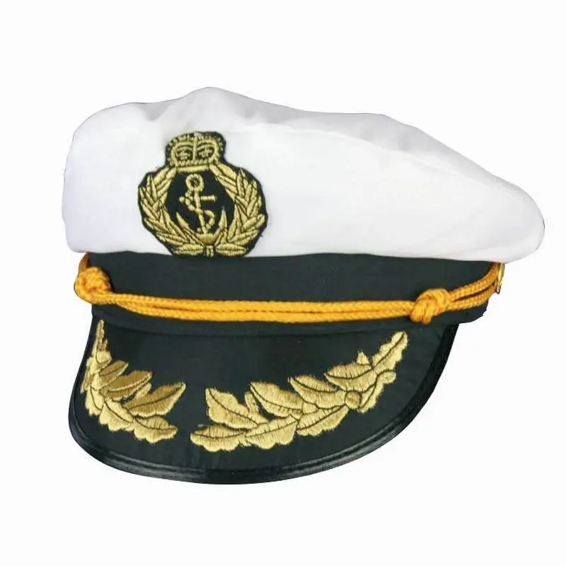 Casquette de capitaine blanche