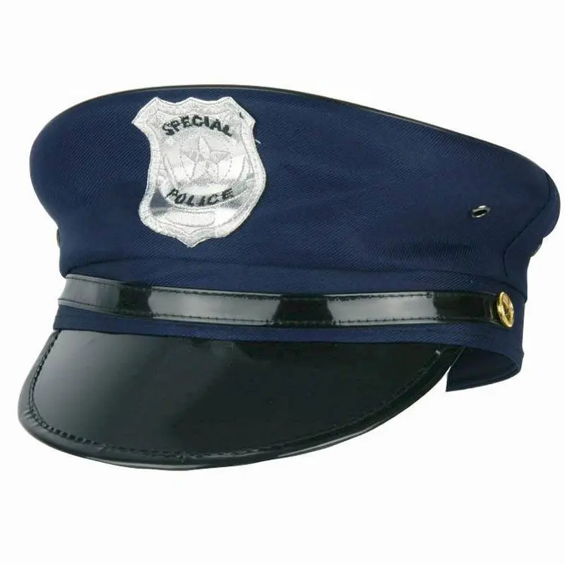 Casquette de policier bleu marine