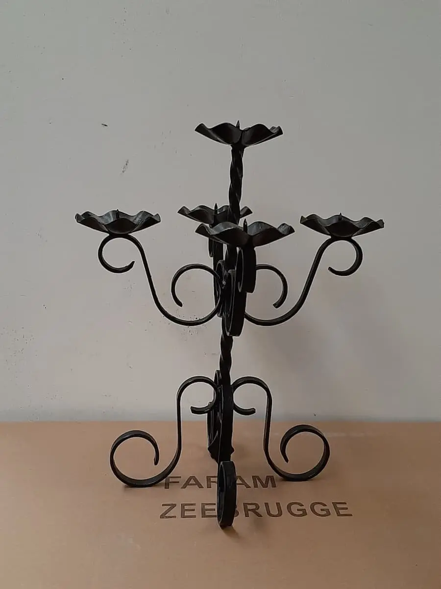 Chandelier en fer forgé