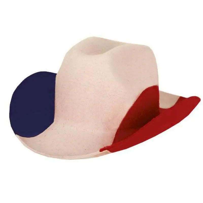Chapeau de cowboy supporter France