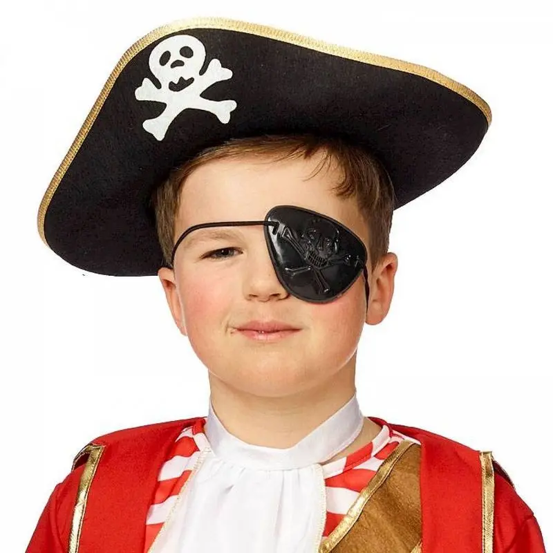 Chapeau de pirate tricorne junior