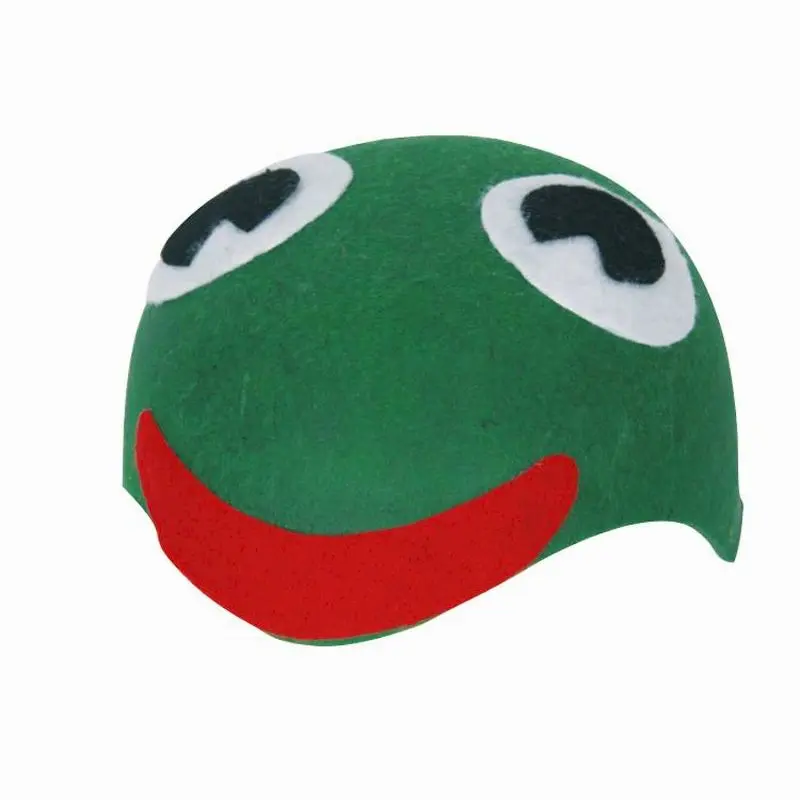 Chapeau grenouille vert