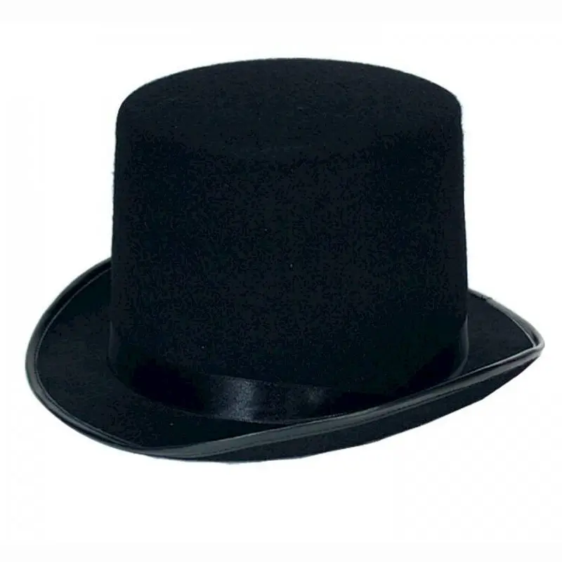 Chapeau haut de forme feutre noir