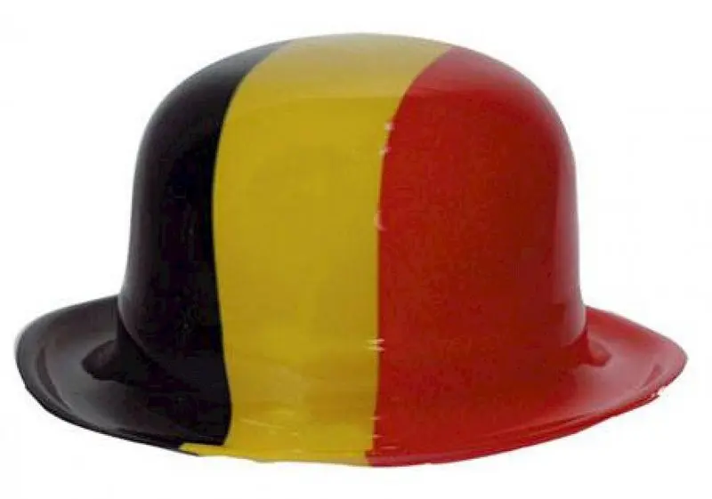 Chapeau melon supporter Belgique