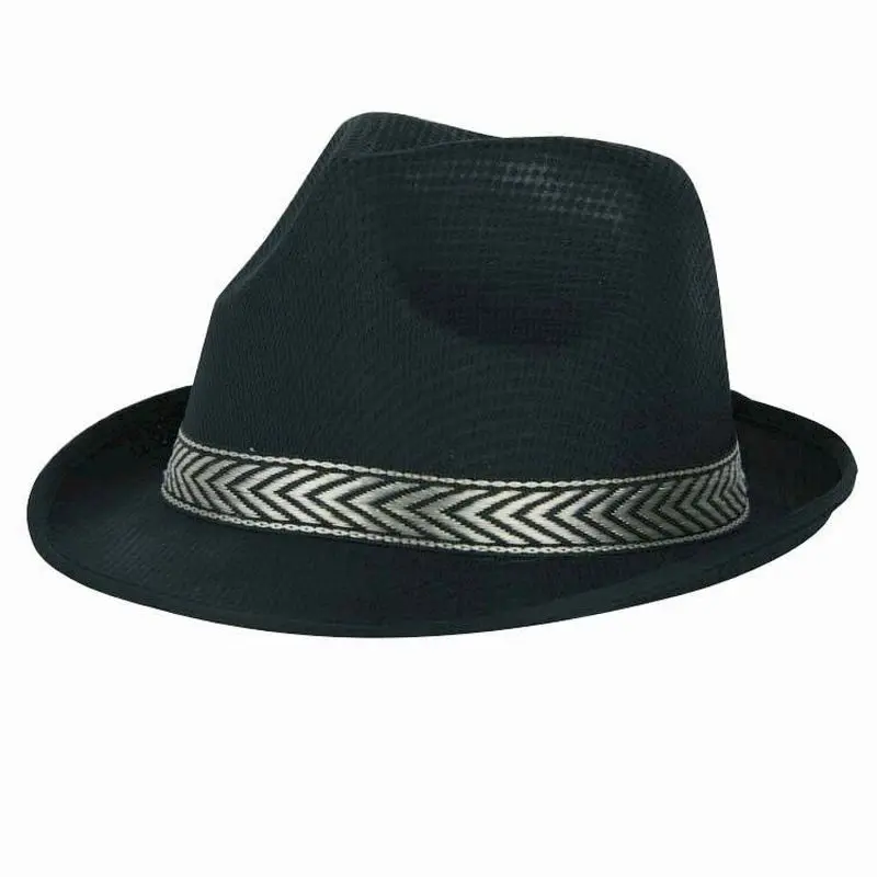 Chapeau trilby noir
