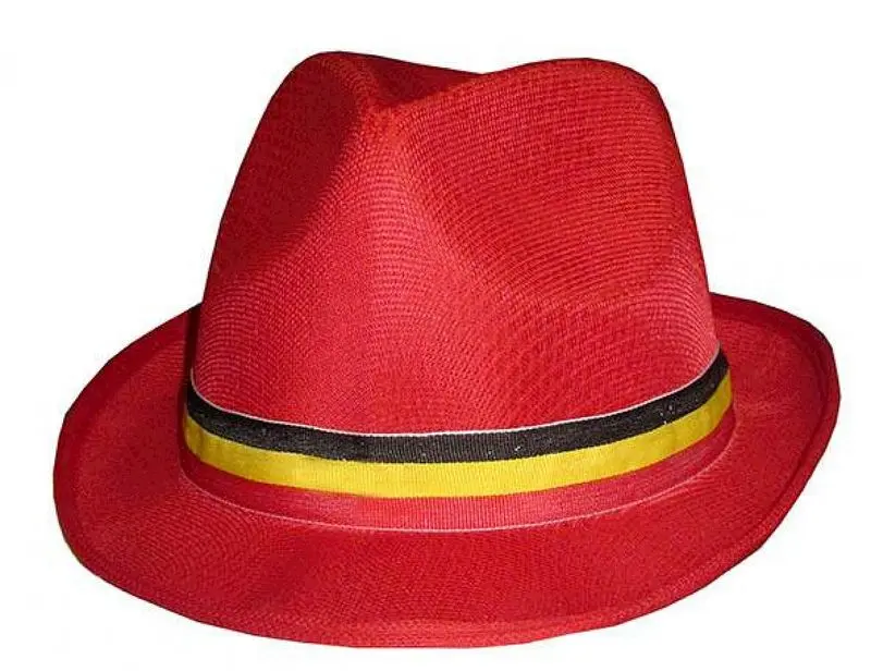 Chapeau trilby supporter Belgique