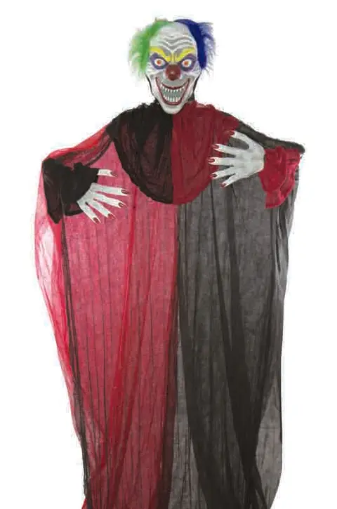 Clown bordeaux et noir