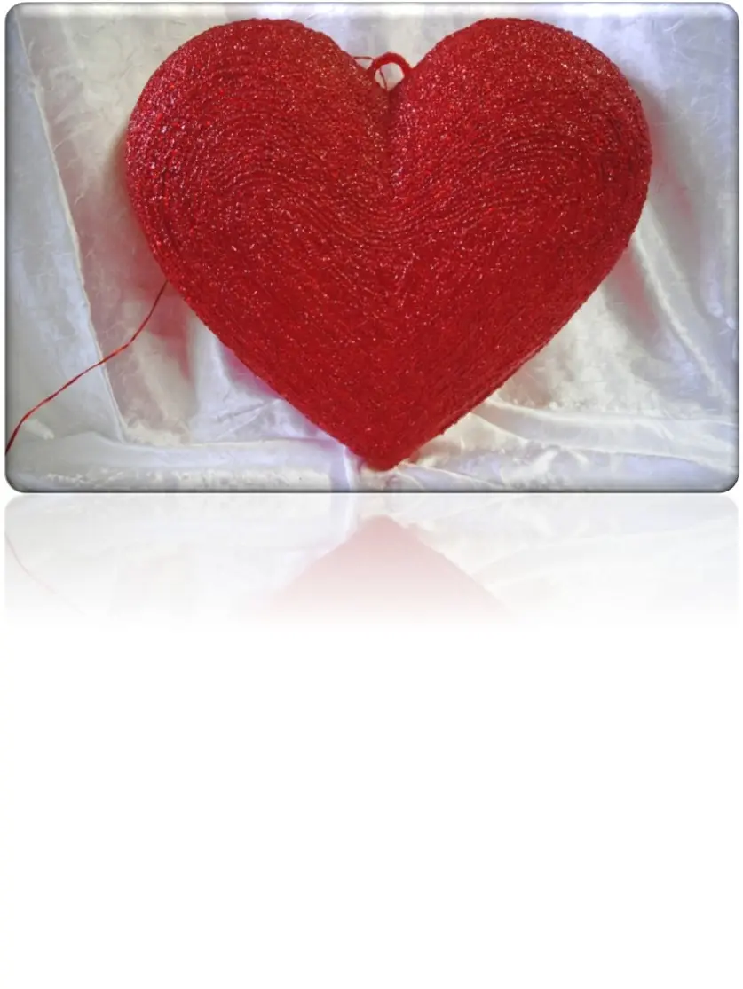 Coeur lumineux 80cm