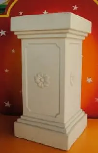 Colonne carrée en résine