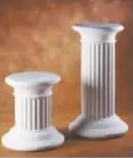 Colonne romaine en résine
