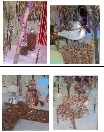 Décor enneigé