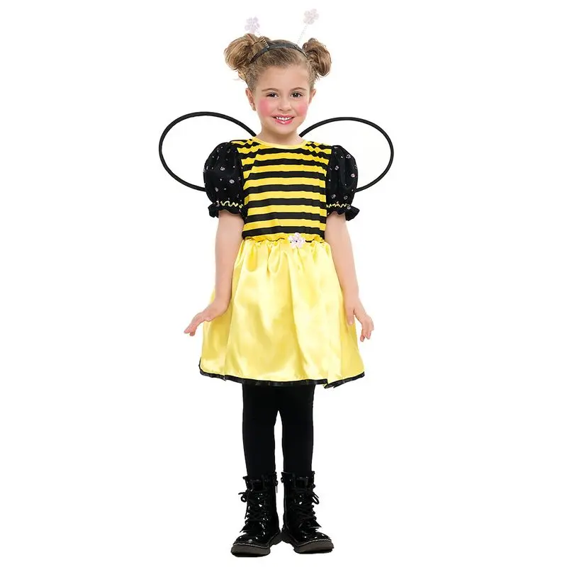 Déguisement abeille à manches bouffantes