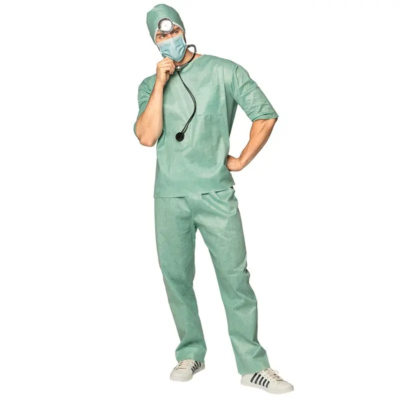 Déguisement chirurgien en tenue de bloc