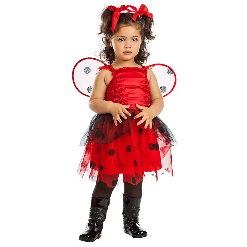 Déguisement coccinelle à jupon de tulle
