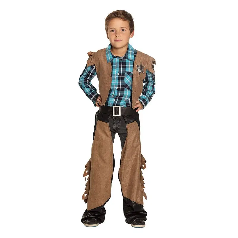 Déguisement cowboy à chaps frangés