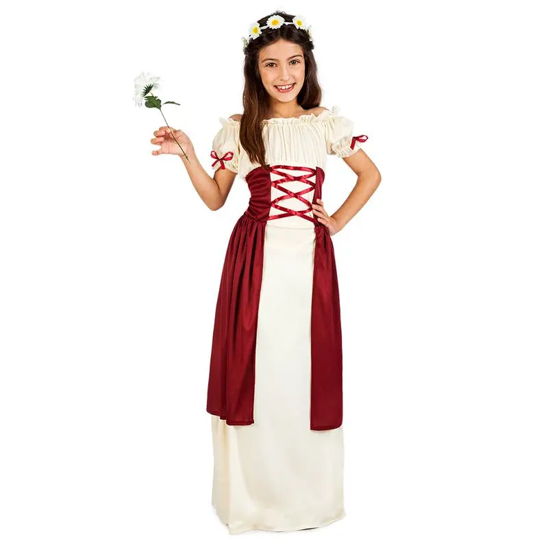 Déguisement damoiselle médiévale enfant