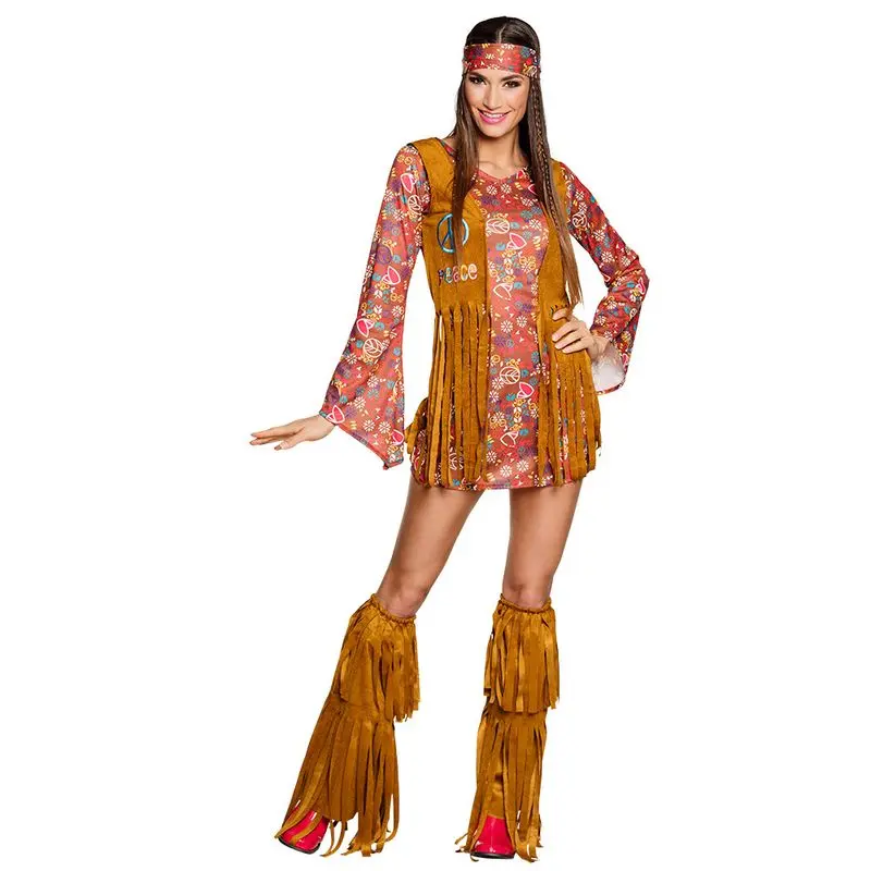 Déguisement hippie peace and love