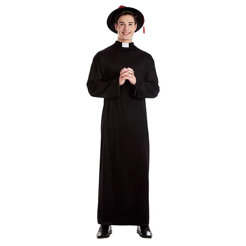 Déguisement missionnaire au chapeau rond